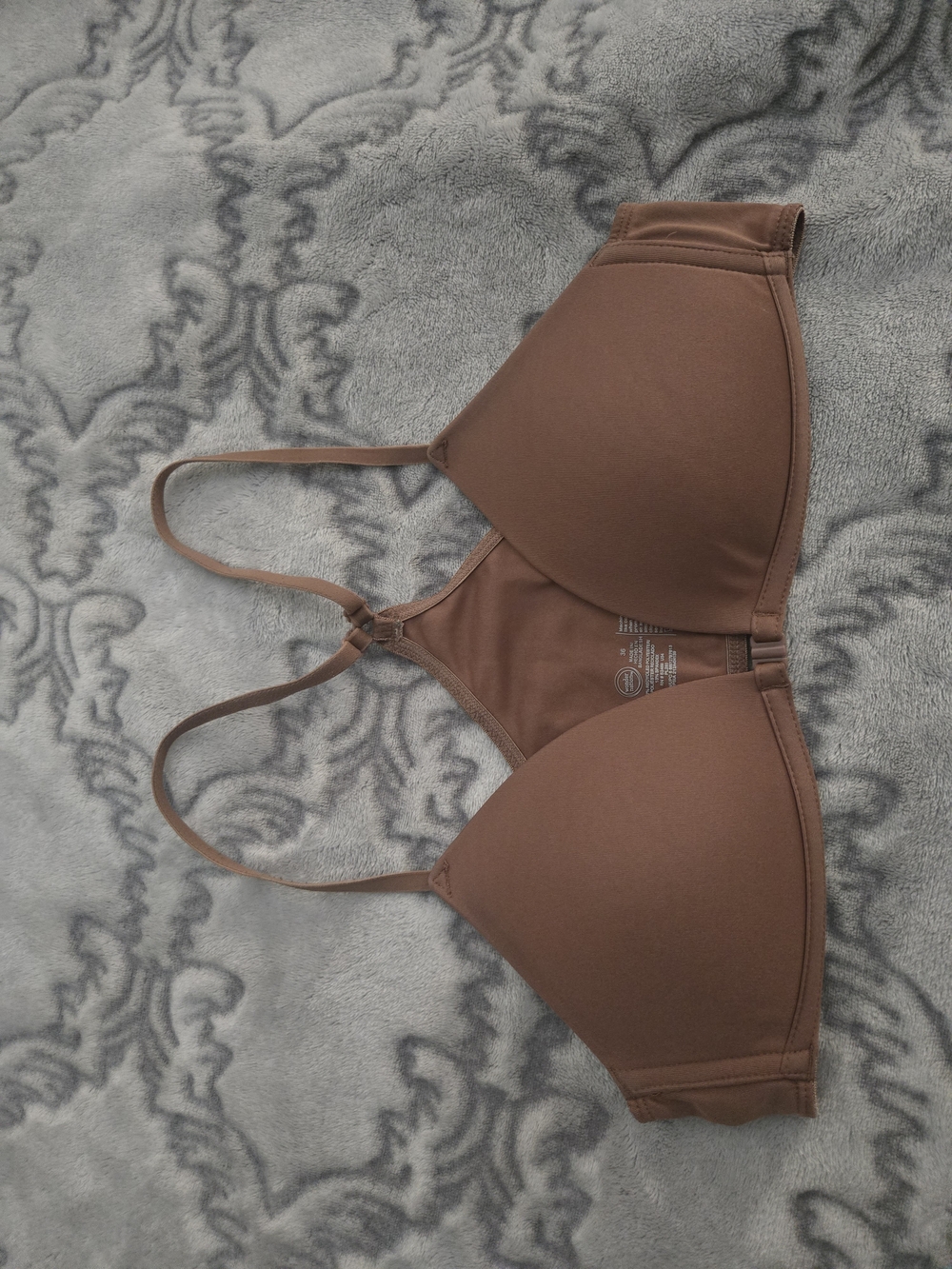 wonder nation Brown Seamless Stretch Bra